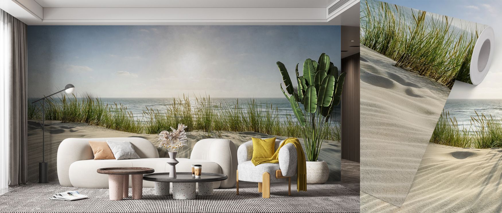 Optimistic tones enrich Sunny Day Wallpaper, where brightness conveys positivity. Each line adds energy, shaping interiors. Walls glow with charm, perfect for living rooms or studies.