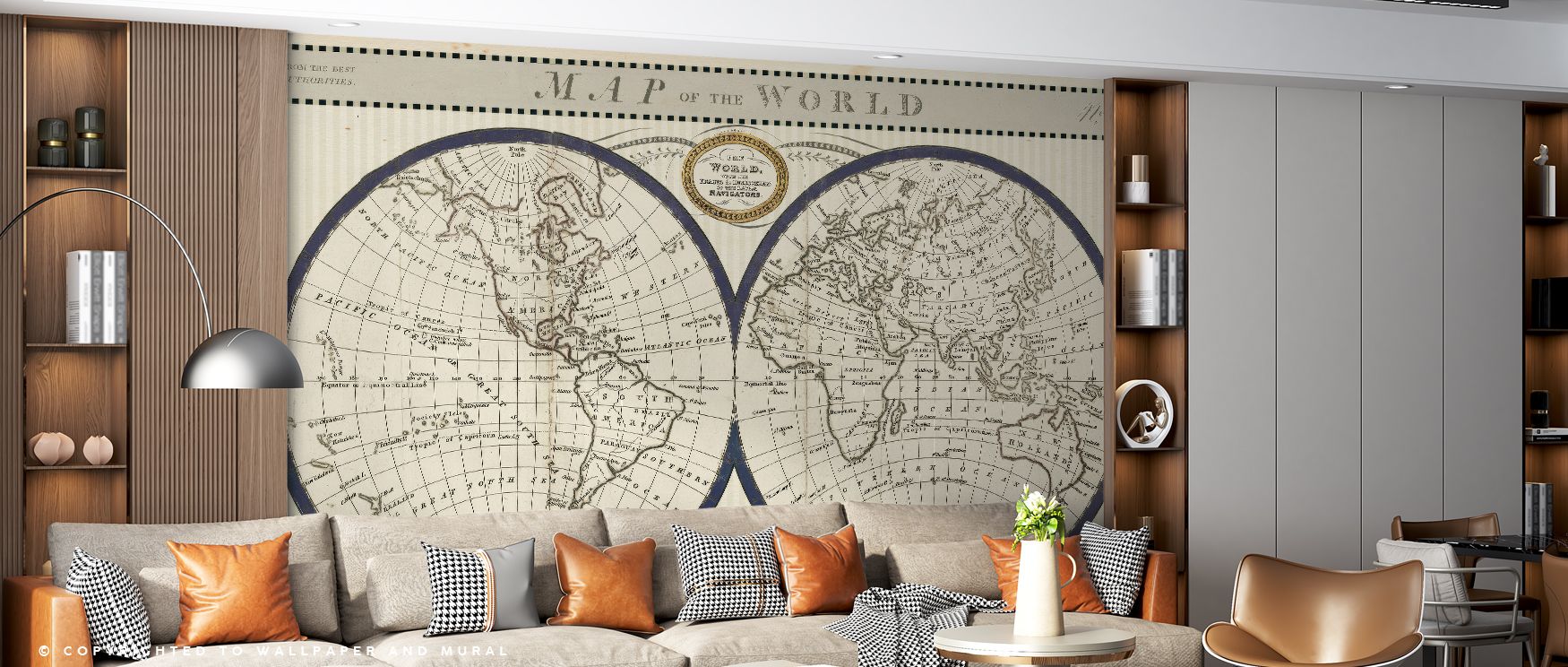 The Torkingtons World Map Wallpaper portrays adventure through its intricate surface. Every boundary and line suggests exploration, turning interiors into spaces of reflection. Its tone feels academic yet artistic, offering character that suits living roo