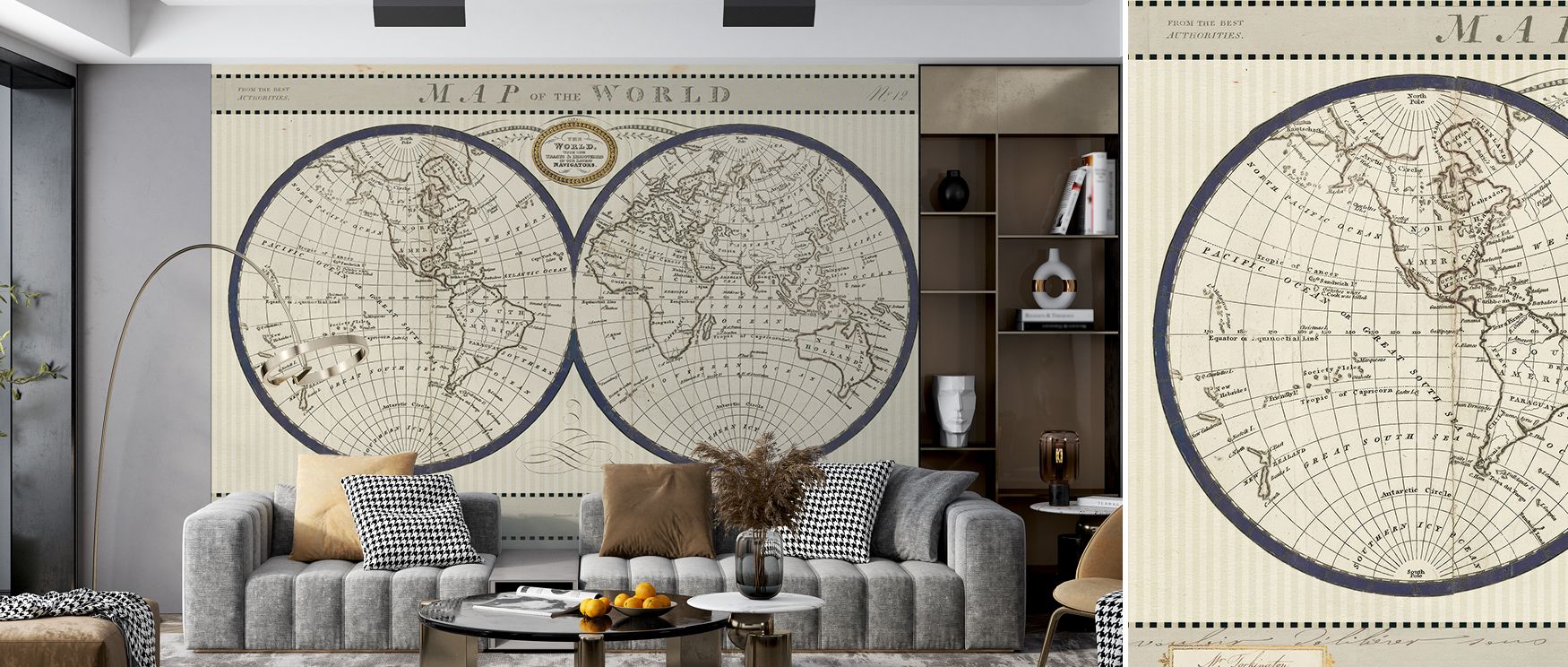 With the Torkingtons World Map Wallpaper, exploration is expressed through visual rhythm. The design’s intricate imagery reflects heritage, blending artistry with education. Its palette provides timeless appeal, well suited to sophisticated living rooms. 