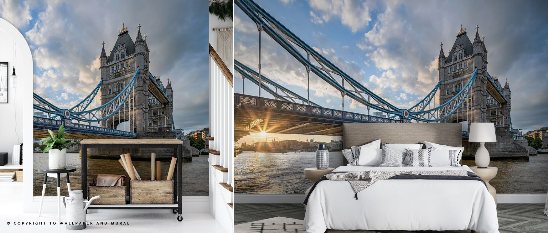 The Tower Bridge Study Wallpaper reveals grandeur through fine lines and architectural rhythm. Each shape conveys precision, while the tones keep balance. The result is timeless and historic, providing interiors with depth. Offices gain charm through its 