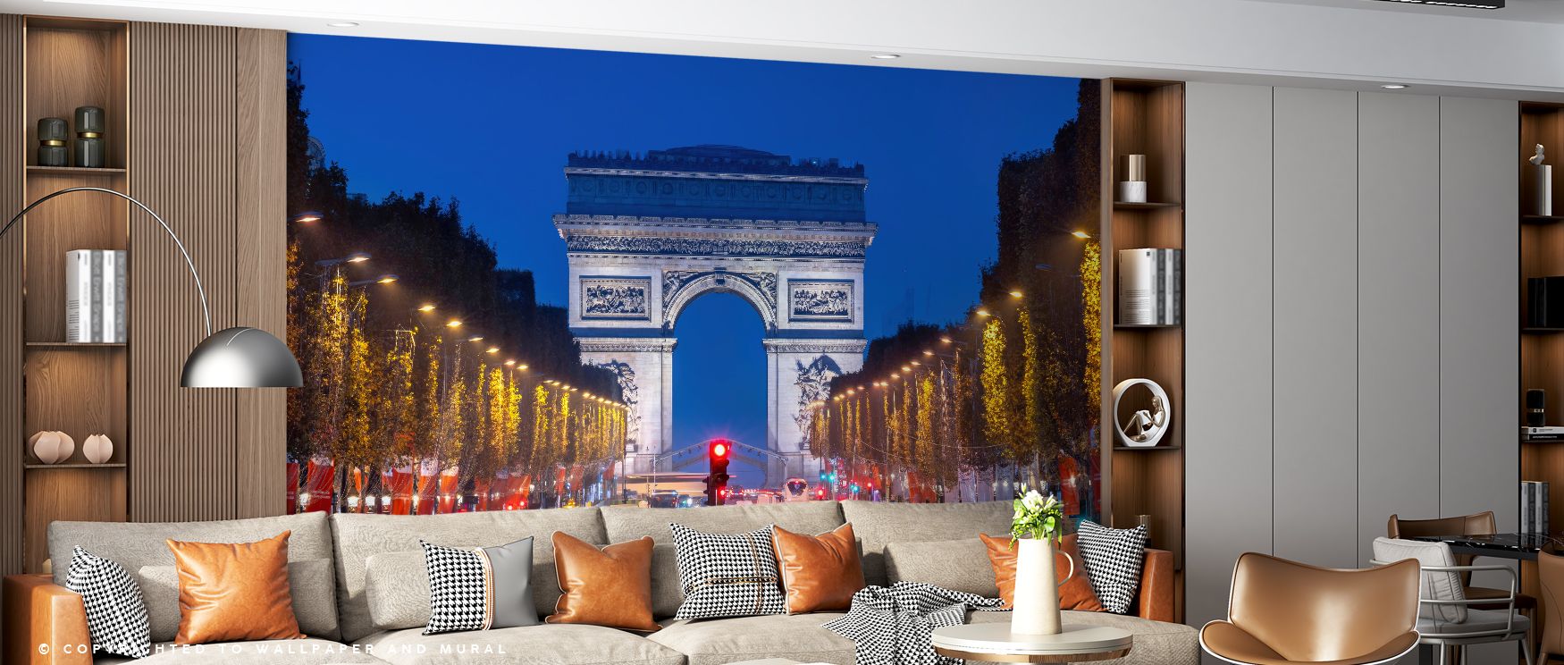 A sense of celebration flows through bold contrasts of light and shadow. Each glowing form adds rhythm to the composition. The Triumphant Nights Wallpaper enriches interiors with excitement, ensuring décor feels urban and stylish. 