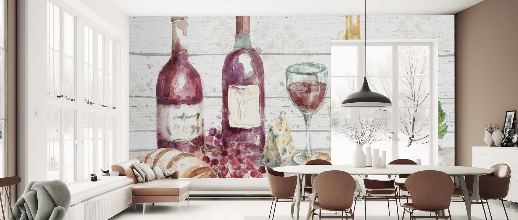 A graceful portrayal of the Wine With That Wallpaper highlights motifs painted in refined tones. Each grape cluster and glass reflects artistry, offering warmth. The composition enriches interiors with sophistication, making walls cultural statements. Its