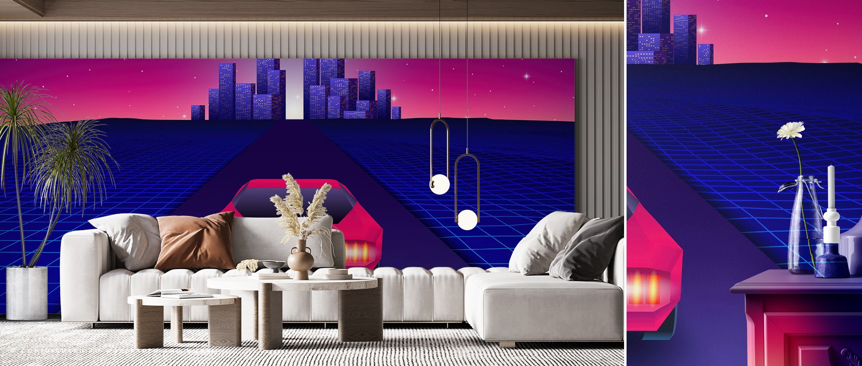 With luminous tones, the 80s Driving Wallpaper captures cars and figures in retro motion. Each detail conveys vibrancy, enriching interiors with artistry. The imagery uplifts living spaces with nostalgia, turning walls into decorative cultural showcases. 