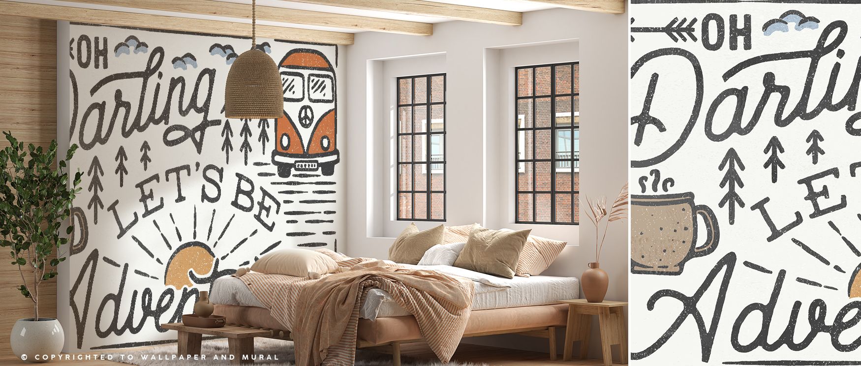 The Adventurous White Wallpaper highlights patterns painted with luminous whites. Each form suggests vitality, enriching interiors with artistry. The imagery uplifts homes with sophistication, turning walls into decorative showcases filled with bold creat