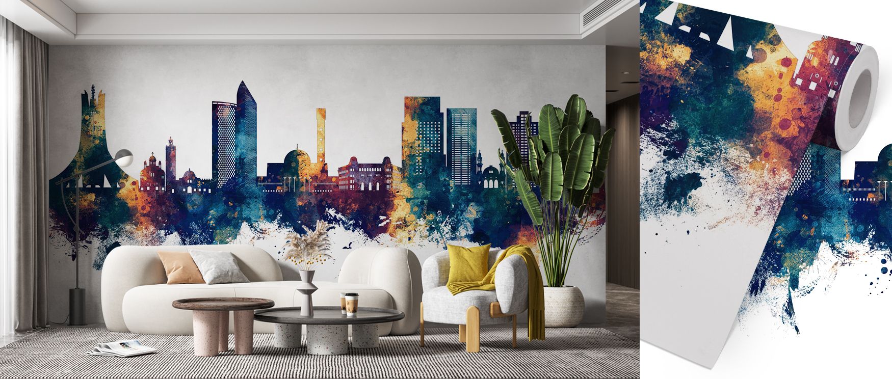 This artwork highlights Adventurous White Wallpaper, where patterns emerge with expressive detail. The imagery balances daring energy with clean tones, offering refined charm. It turns walls into decorative statements filled with vitality and bold charact