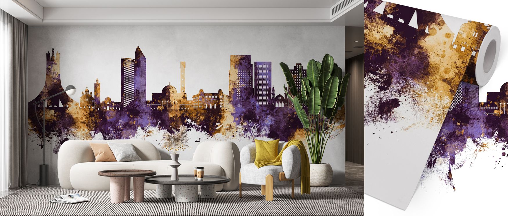 Giraffes extend gracefully across the African Animals Wallpaper, their long forms rising in elegant rhythm against muted green backdrops touched with golden light. Each detail enriches interiors with refined wilderness charm, offering both energy and calm