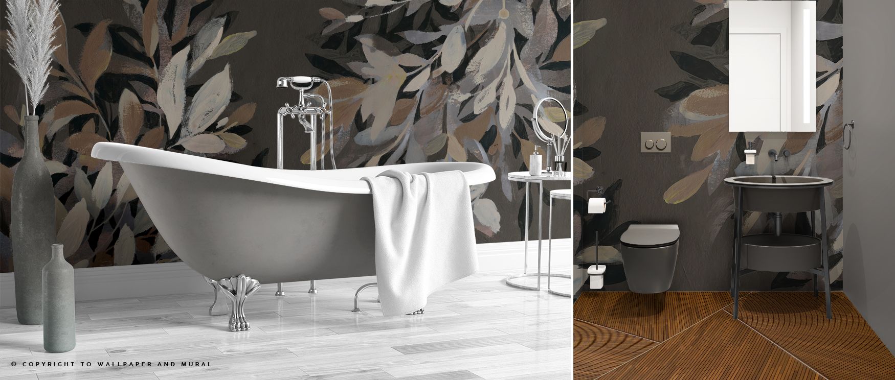 Afternoon Shadows Wallpaper captures silhouettes shaped by fading light against softly textured backgrounds. Its quiet language of form enriches interiors with delicate beauty. Offices uplifted by this imagery feel tranquil, with walls transformed into cr