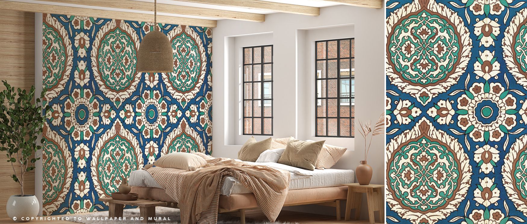 Refined harmony defines Arabe Dreams no. 49 Wallpaper, where intricate lines form rhythmic balance. The palette conveys timelessness, enriching interiors with atmosphere. Living rooms or studies glow with its cultural grace.
