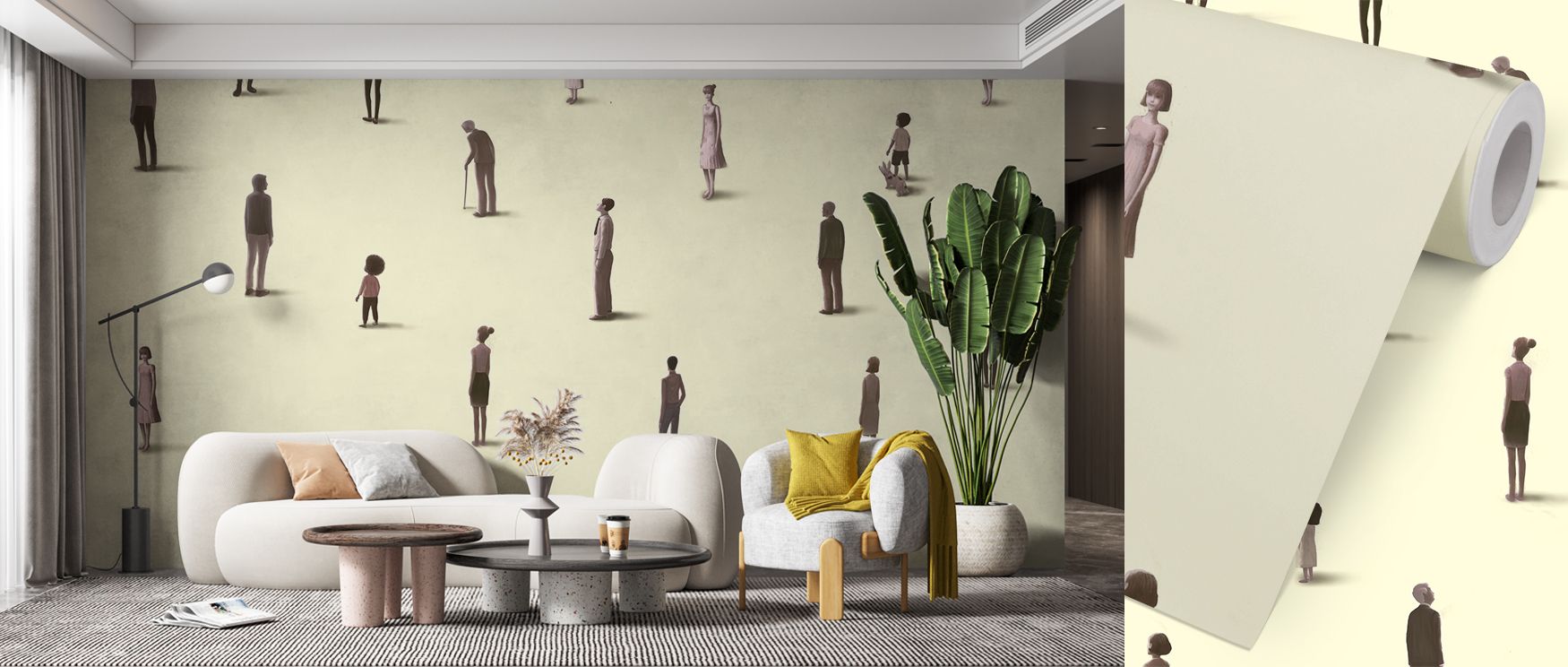Bright golden tones flow seamlessly, making Beautiful Life Yellow Wallpaper a statement of positivity. The imagery fills interiors with cheer, while patterns create balance. Bedrooms or studies benefit from its joyful atmosphere, glowing with warmth. Livi