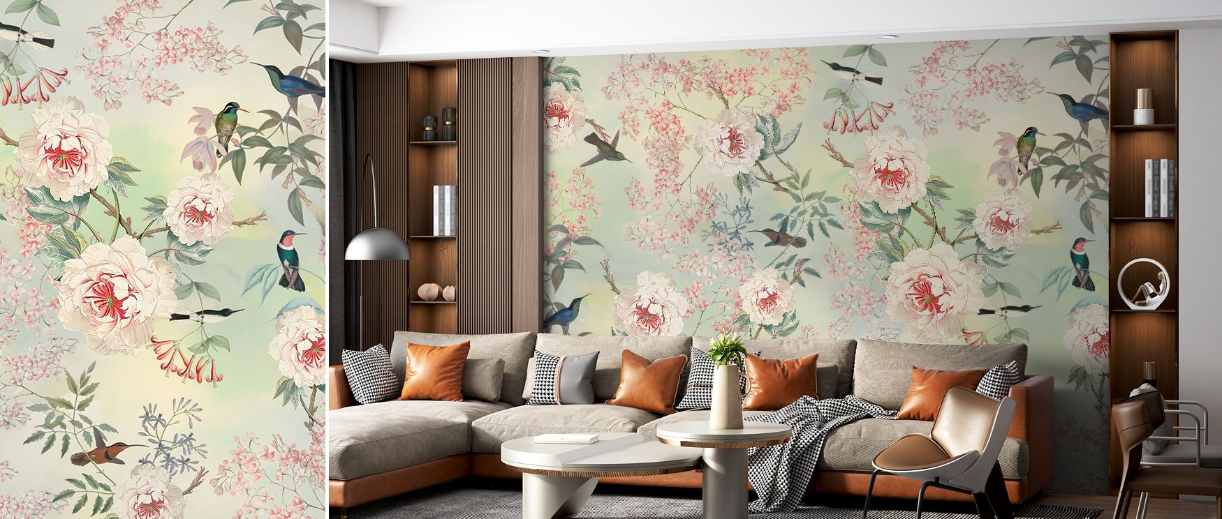 Tranquility radiates through refined details, enriching interiors with timeless artistry found in Birds Delight Wallpaper. Its tones glow with warmth, turning walls into calm backdrops. Bedrooms or offices shine with elegance, filled with natural sophisti