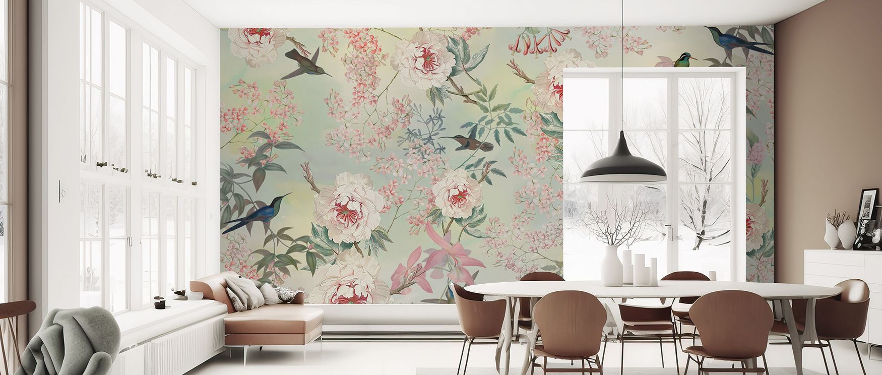 Sophisticated details enrich interiors with warmth, as Birds Delight Wallpaper highlights bird imagery in refined tones. Spaces glow with charm, becoming radiant sanctuaries of calm beauty. Living rooms or studies benefit from its balance. 