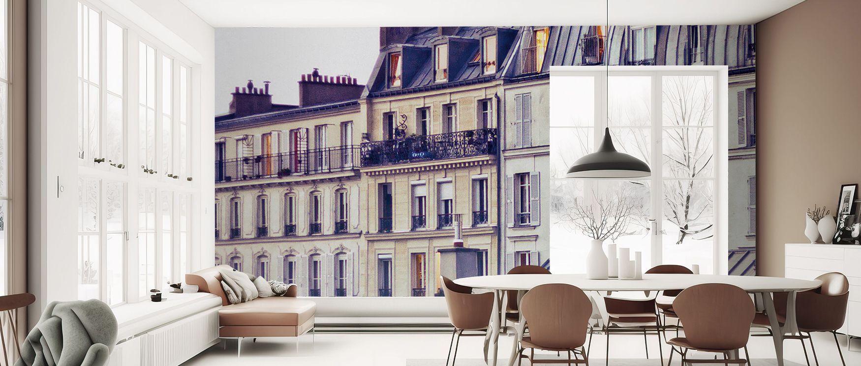 The Bon Nuit Paris Wallpaper captures timeless beauty in delicate detail, where nighttime charm enriches interiors with romance. Bedrooms, living rooms, or offices gain calm sophistication, filled with elegance and cultural depth from Parisian imagery.