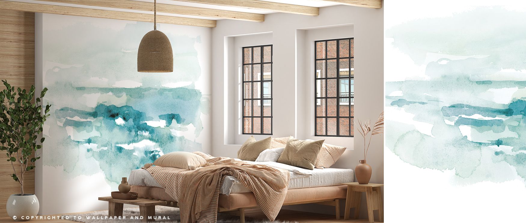 Natural flow radiates in the Breezy Times Wallpaper, where patterns suggest soft breezes across walls. Its design enhances bedrooms, offices, or living rooms with calm beauty, turning interiors into sanctuaries filled with refined natural elegance.