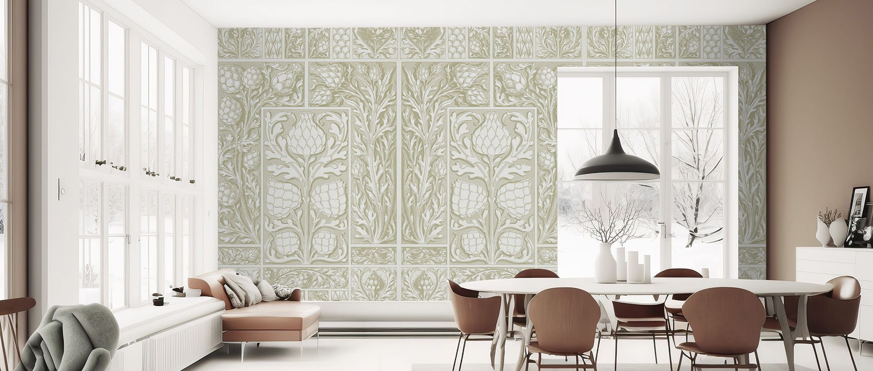 Whimsical charm defines Clear Thistle Wall Happy Wallpaper, filling nurseries, playrooms, or bedrooms with joyful tones, playful presence, and imaginative character that nurture creativity and happiness. 