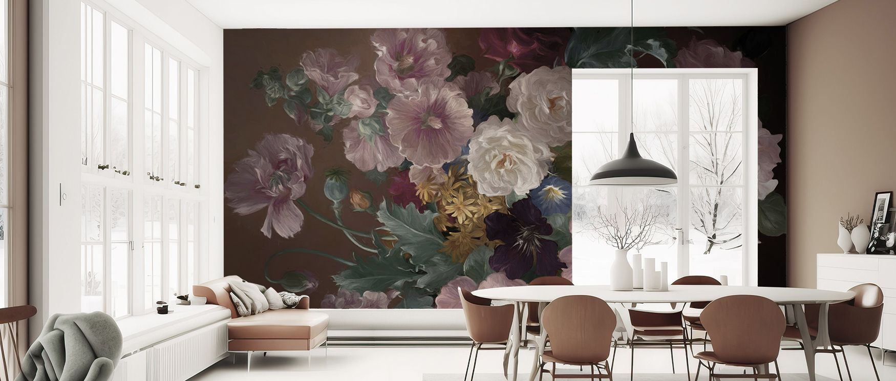 The presence of Conveyed Beauty Wallpaper enriches interior walls with design poetry, where abstraction becomes a living language of form and tone. Shapes interact delicately, enhancing openness while still providing structure. Its visual tone is soothing