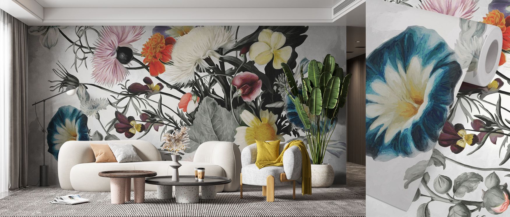 Crisp Bouquet Wallpaper channels vitality, with blossoms arranged in balanced composition that speaks of growth and charm. Its floral artistry merges softness with strength, producing atmosphere that is serene and expressive. The wallpaper creates environ