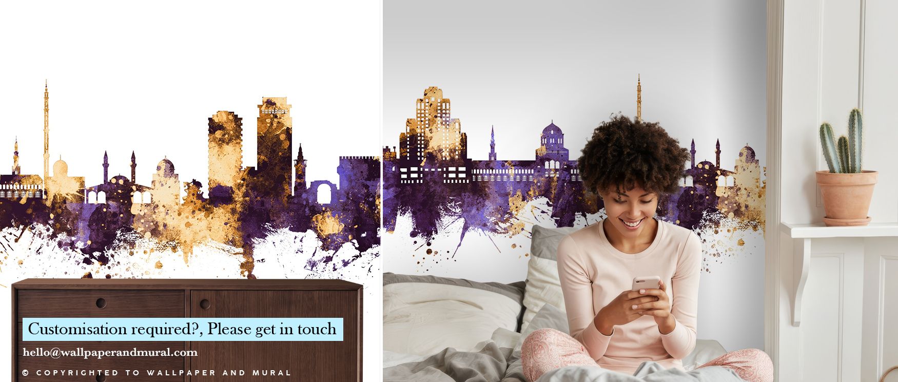 Through glowing details, Damascus Skyline Purple & Gold Wallpaper builds richness in interiors. Its architectural imagery carries cultural depth, offering mood of refinement. Whether used in offices, bedrooms, or living rooms, it enhances walls with grace