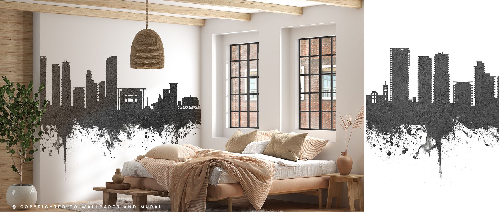 Darwin Australia Skyline Black & White Wallpaper portrays heritage through dramatic contrasts, with architecture defined in bold outlines. Its tones reflect sophistication and depth, building atmosphere of cultural pride. Bedrooms, offices, or living room