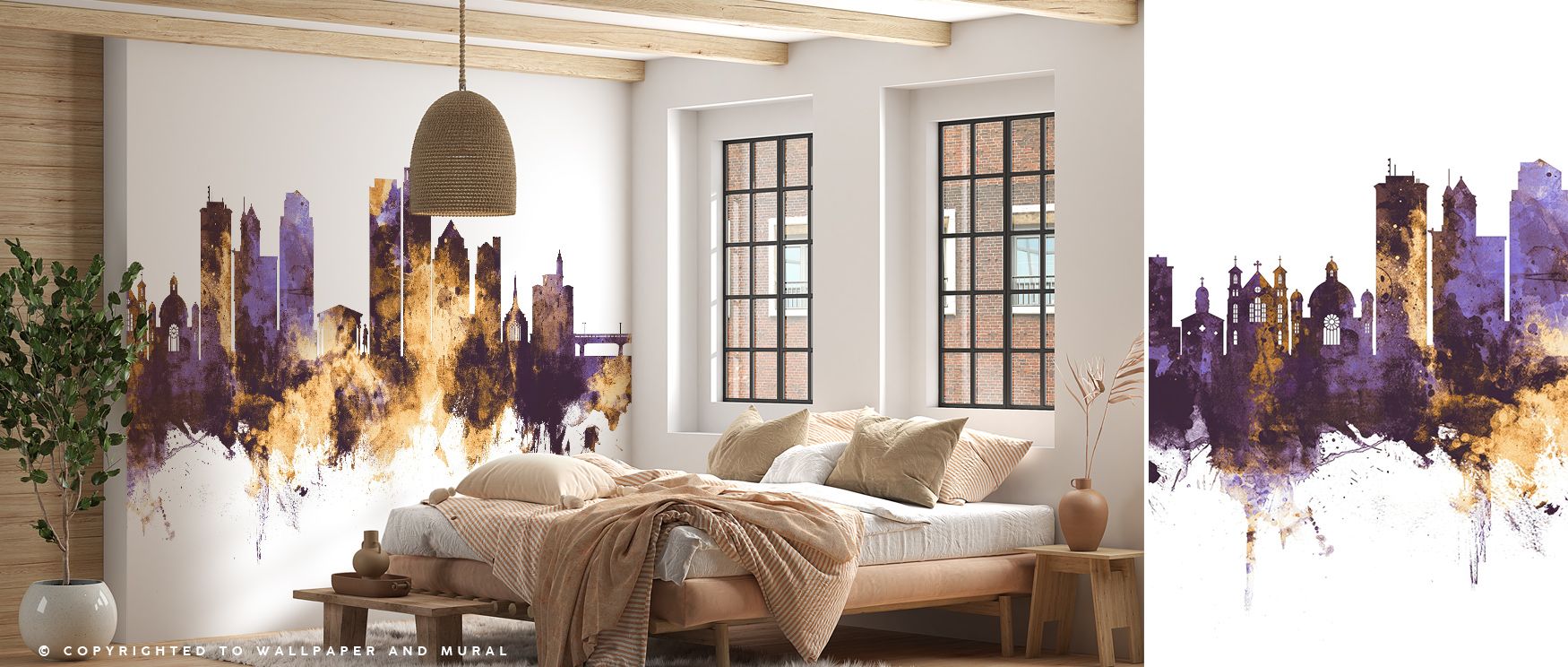 Deco Scales Gold Wallpaper reflects vintage elegance through golden tones that shimmer with rhythm. Its patterns create glamour and depth, shaping bedrooms, offices, or living rooms into interiors enriched by Art Deco charm. The design conveys both refine