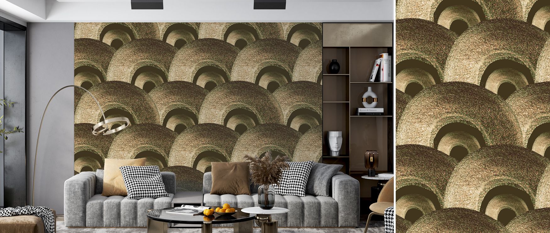 Deep Iris On Canvas Wallpaper creates calm mood, with blossoms unfolding in graceful layers. The imagery conveys balance, turning walls into floral expressions of art. Bedrooms, offices, or living rooms resonate with quiet charm. 