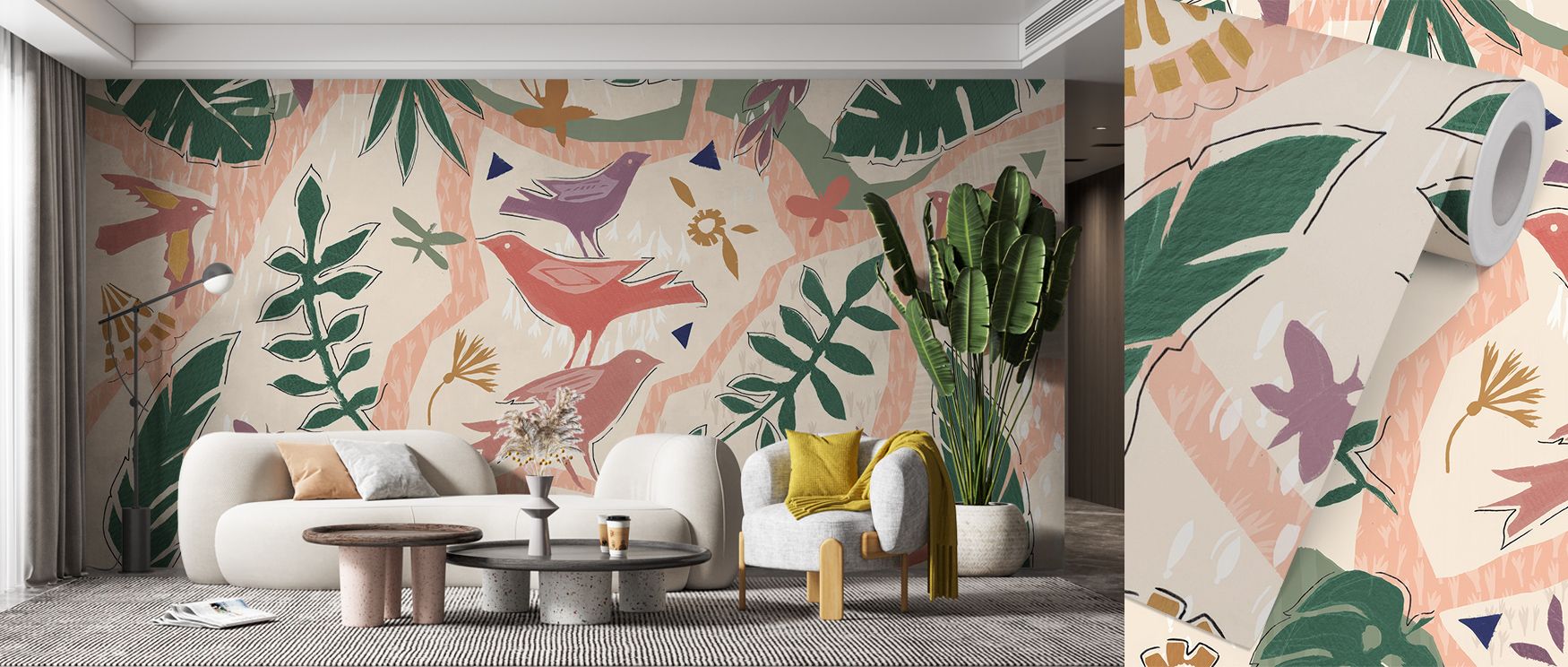 Desert Flair Pink Circle Wallpaper enriches interiors with artistry shaped by desert tones. The imagery builds presence that feels both modern and calm. For bedrooms, offices, or living rooms, it adds serenity infused with contemporary design inspiration.