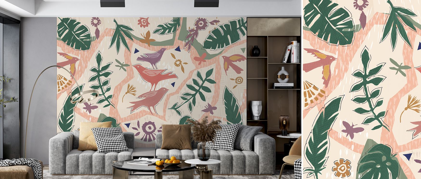 Desert Flair Pink Circle Wallpaper enhances spaces with refined artistry. Its desert tones carry mood of calmness and warmth. Offices, bedrooms, or living rooms gain serenity, reflecting balance between natural inspiration and contemporary sophistication.