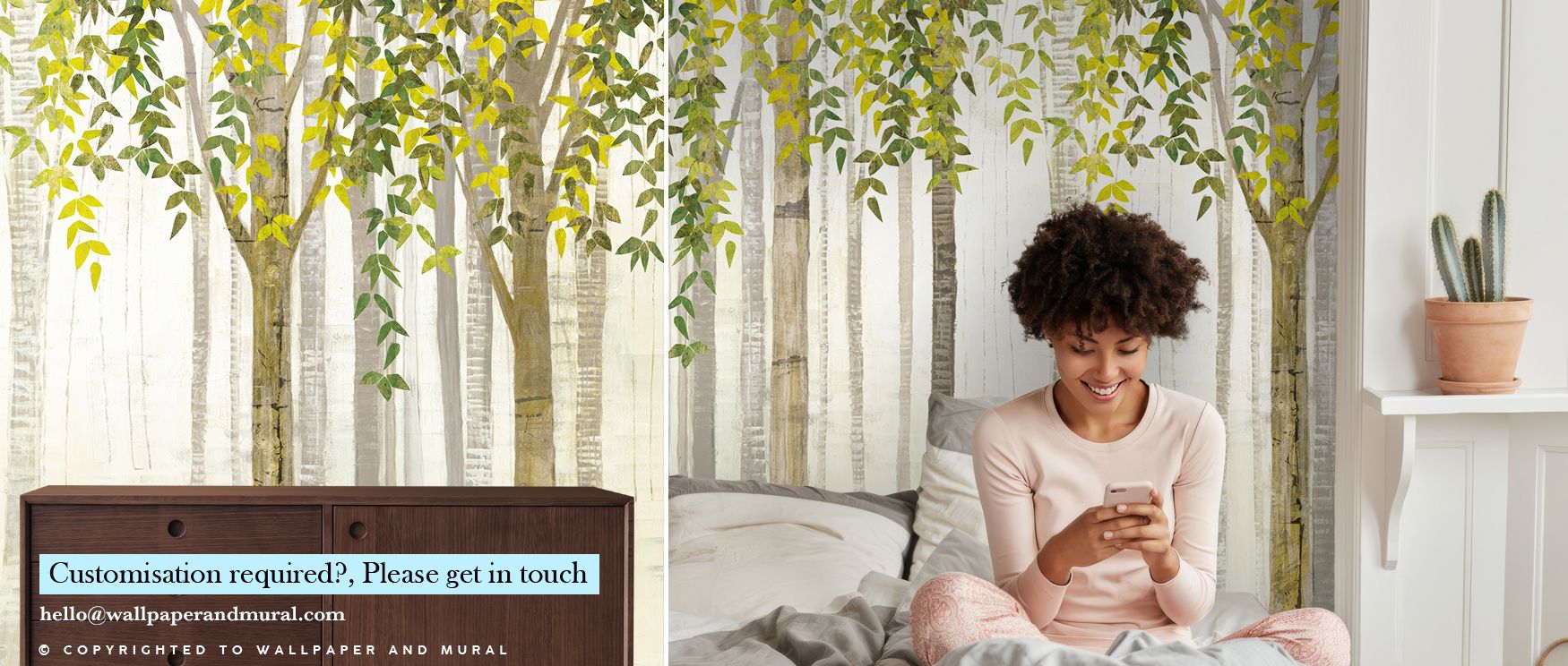 Across Down to the Woods Spring Wallpaper, seasonal imagery unfolds gracefully. Its design builds presence that feels fresh and natural, turning interiors into retreats of elegance. Offices, bedrooms, or living rooms resonate with serenity shaped by sprin
