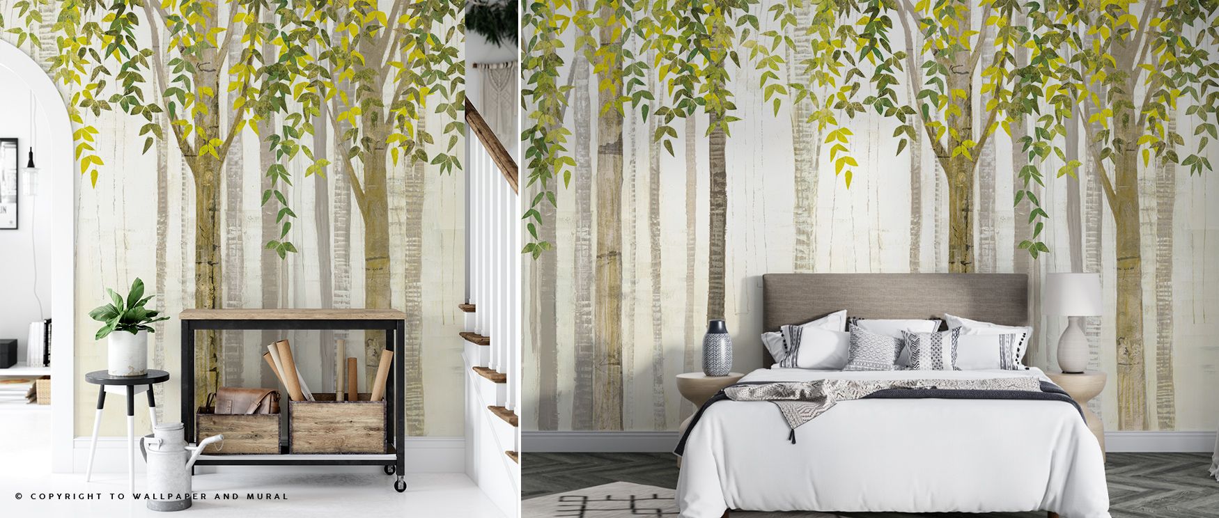 Down to the Woods Spring Wallpaper conveys optimism through calm palette and floral rhythm. Its imagery enhances walls with poetic charm, creating spaces enriched with grace. Living rooms, offices, or bedrooms benefit from design that reflects spring rene
