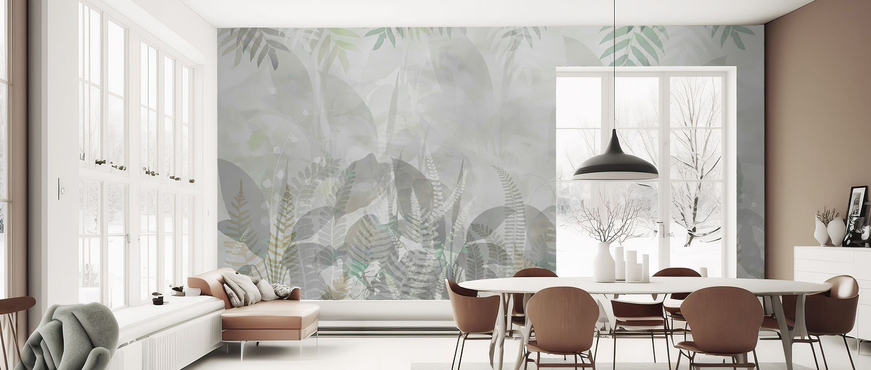 Dreamy Floral Wallpaper conveys floral artistry with blossoms painted across serene tones. Its imagery enhances walls, enriching bedrooms, living rooms, or offices with timeless calm. The design builds subtle sophistication. 