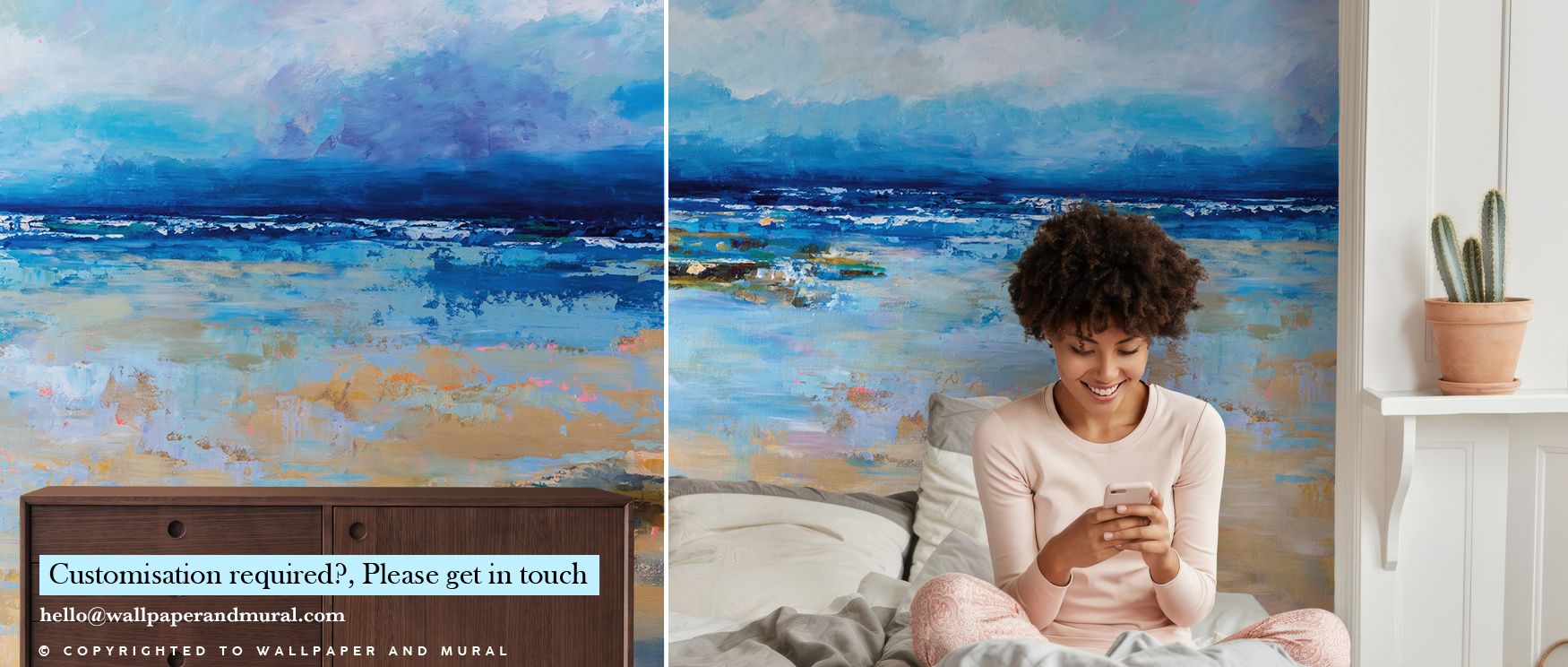 East Beach Wallpaper portrays serenity through coastal charm where waves inspire resonance. Its tones enrich offices, bedrooms, or living rooms with timeless balance. The design builds calm inspiration. 