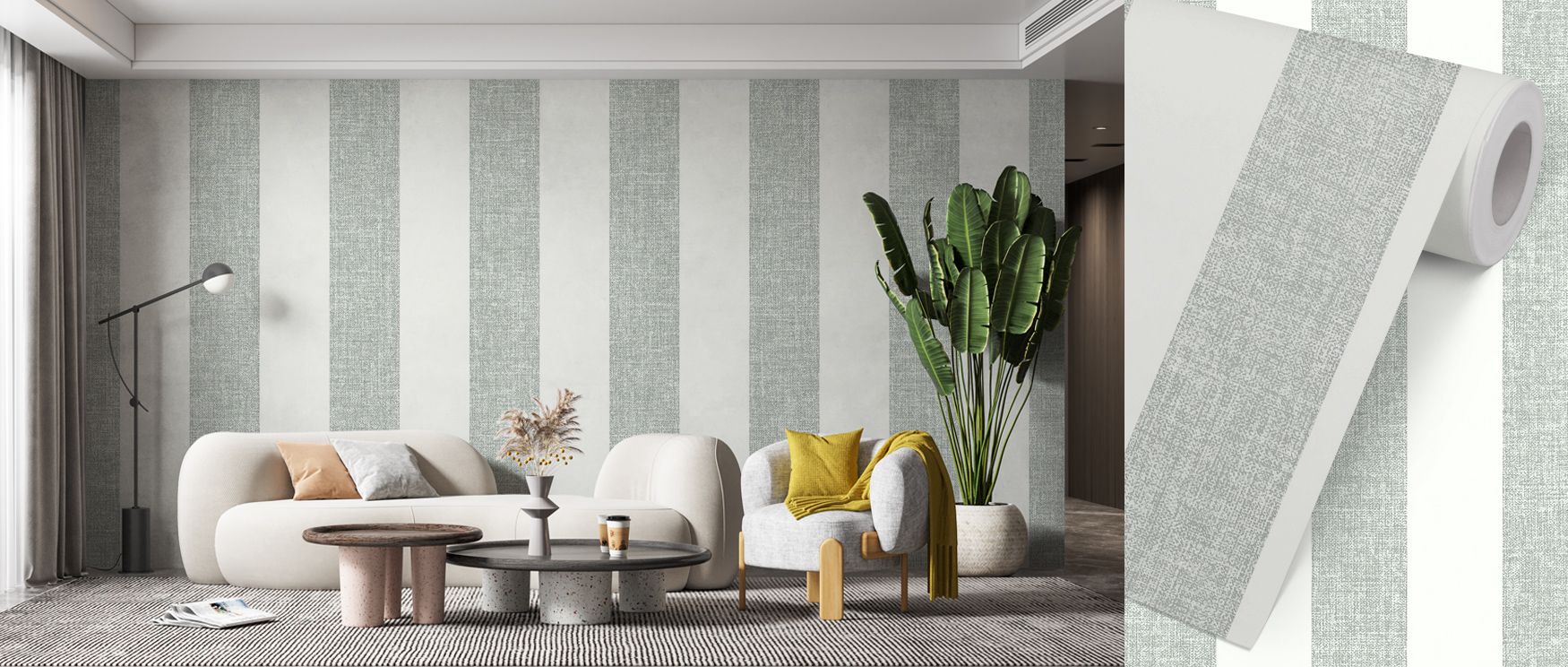 Erie Stone Wallpaper creates settings enriched with natural rhythm through textured stone detail. Its palette conveys grounding strength, shaping living rooms, bedrooms, or offices into spaces filled with calm inspiration and subtle artistry. 