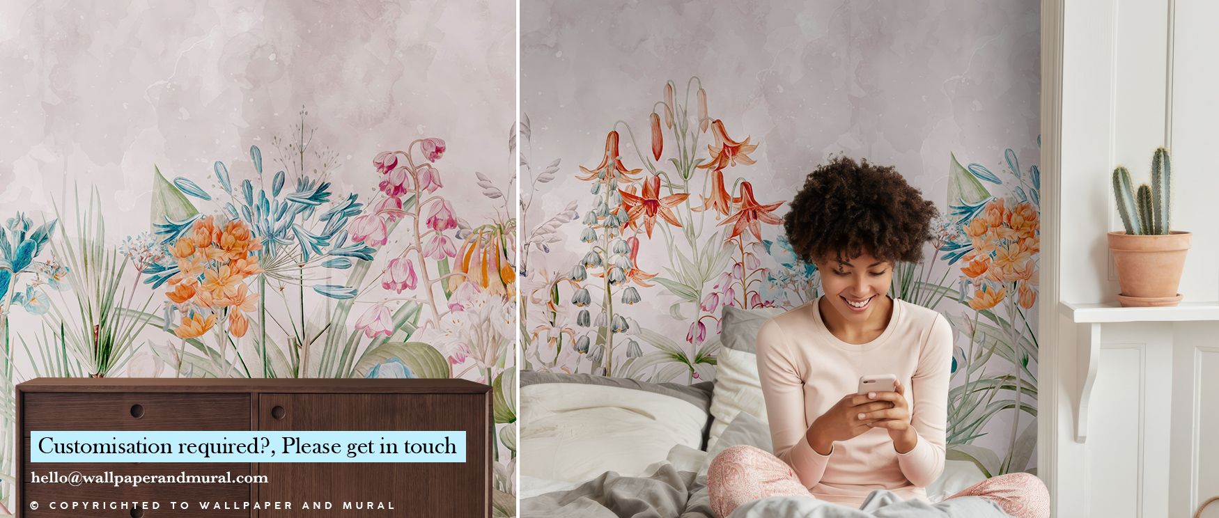 Flowing transitions characterize the Field of Dreams Orange Wallpaper, blending shades of orange into a harmonious expanse. The design suggests optimism and artistry, offering bedrooms, living rooms, or offices a balance between vibrant energy and serene 