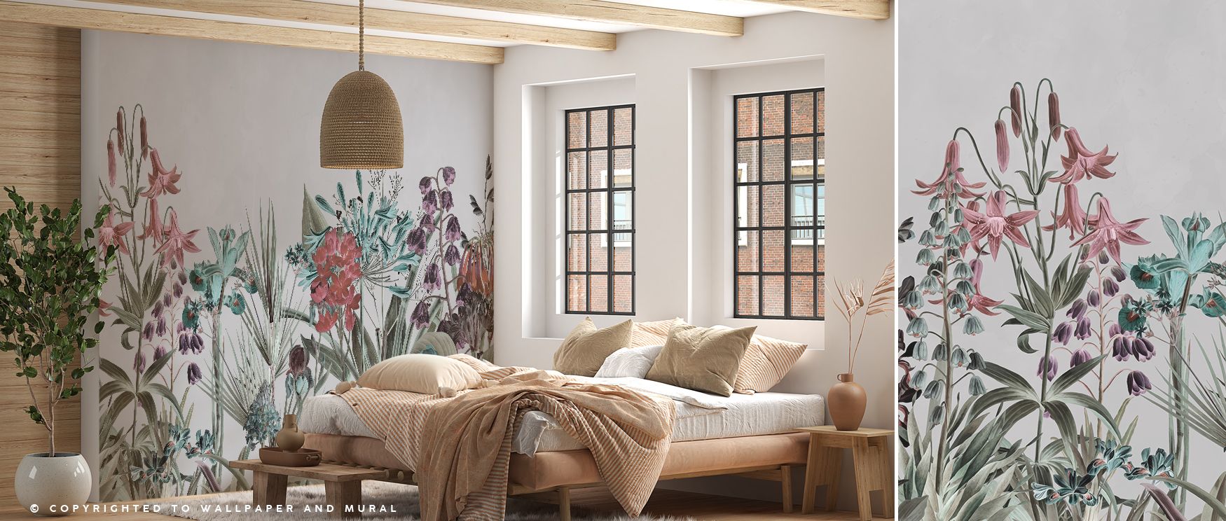 Deep shades of red sweep across the Field of Dreams Red Wallpaper, evoking the beauty of fields under glowing horizons. Its tones carry warmth and drama, enhancing bedrooms, living rooms, or offices with elegance and expressive depth. 