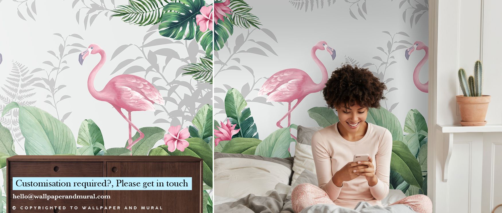 Flamingos enliven walls through Flamingo Challenge Wallpaper, their patterns joyful and lighthearted. Perfect for children’s rooms or creative areas, the design thrives on fun. Colors shine vibrantly, yet remain balanced, creating visual delight that upli