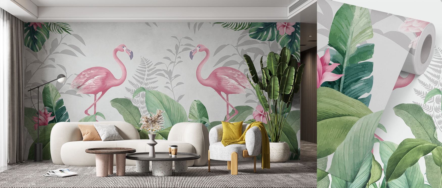 Flamingo Challenge Wallpaper creates uplifting presence through whimsical patterns that feel alive with energy. Its playful tones suit nurseries or family spaces, where joy is treasured. The design transforms walls into sources of happiness, encouraging i