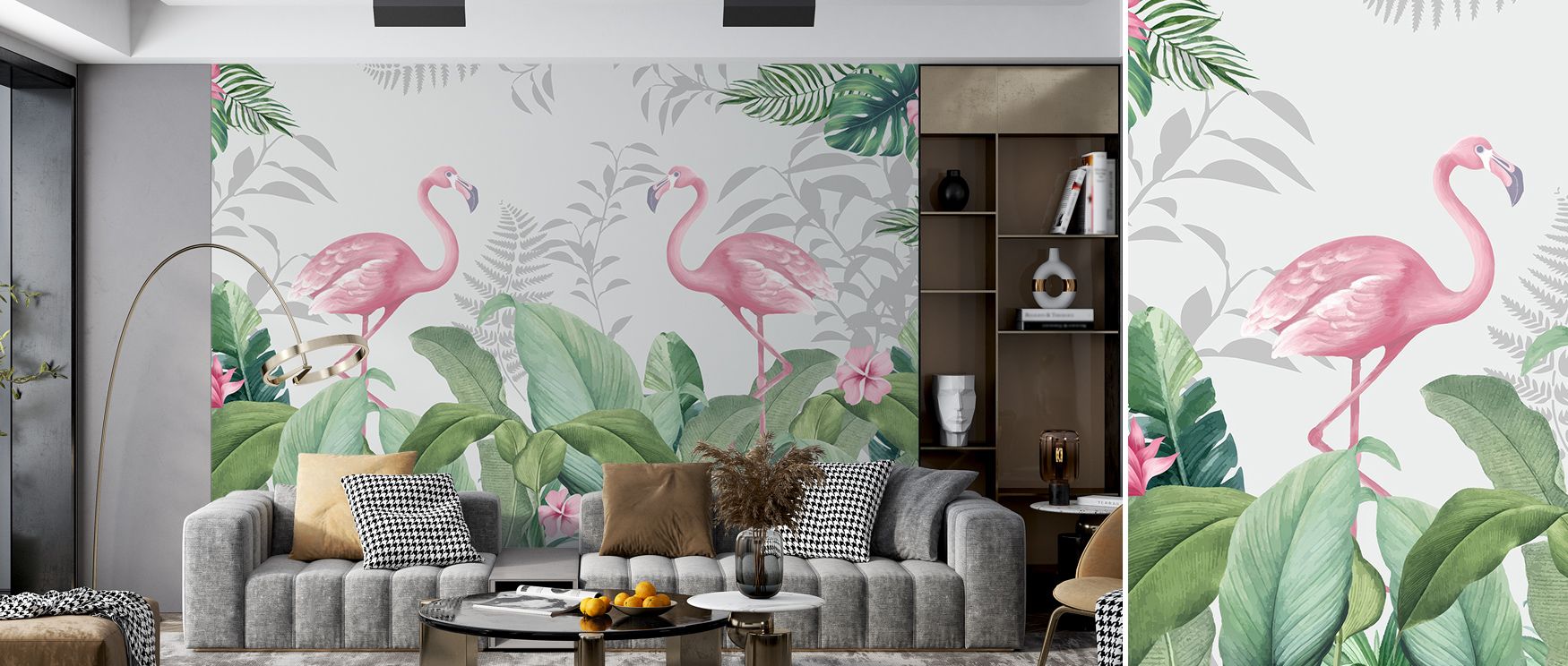 Vibrancy shines in Flamingo Challenge Wallpaper, flamingos scattered gracefully with energy and charm. Its playful narrative suits children’s spaces or lively corners, bringing cheer. The design radiates joy through balanced tones, inviting warmth into in