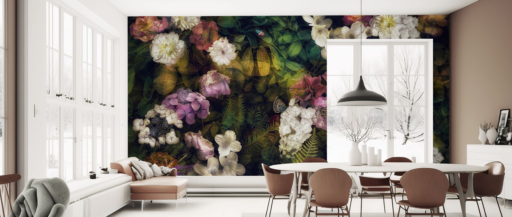A meditative mood surrounds Fleeting Moment Wallpaper, where flowing tones inspire reflection. Its detail suits restful lounges or reading rooms, adding serenity to interiors. The design thrives on subtle charm, creating peaceful rhythm across walls. It c