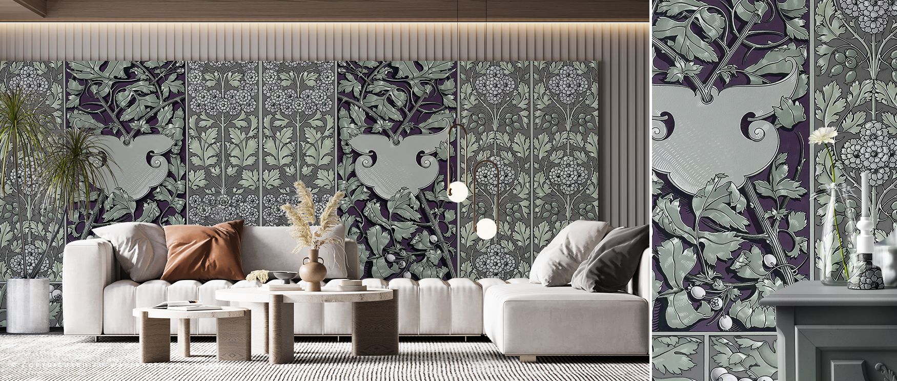 With natural rhythm, Flowers and Berries Green Wallpaper brightens interiors. Its floral and berry motifs enrich bedrooms or studies, encouraging calmness. The design thrives on subtle vibrancy, turning walls into reflections of gardens. It inspires peace