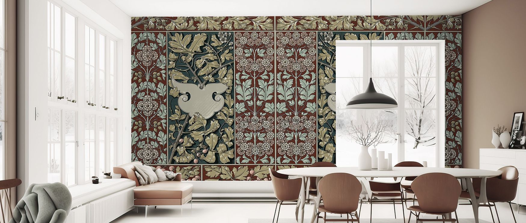 Through radiant detail, Flowers and Berries Red Wallpaper transforms walls into artistic canvases. Its tones suit kitchens or bedrooms, bringing freshness and charm. The design builds lively rhythm while maintaining balance, uplifting interiors with timel