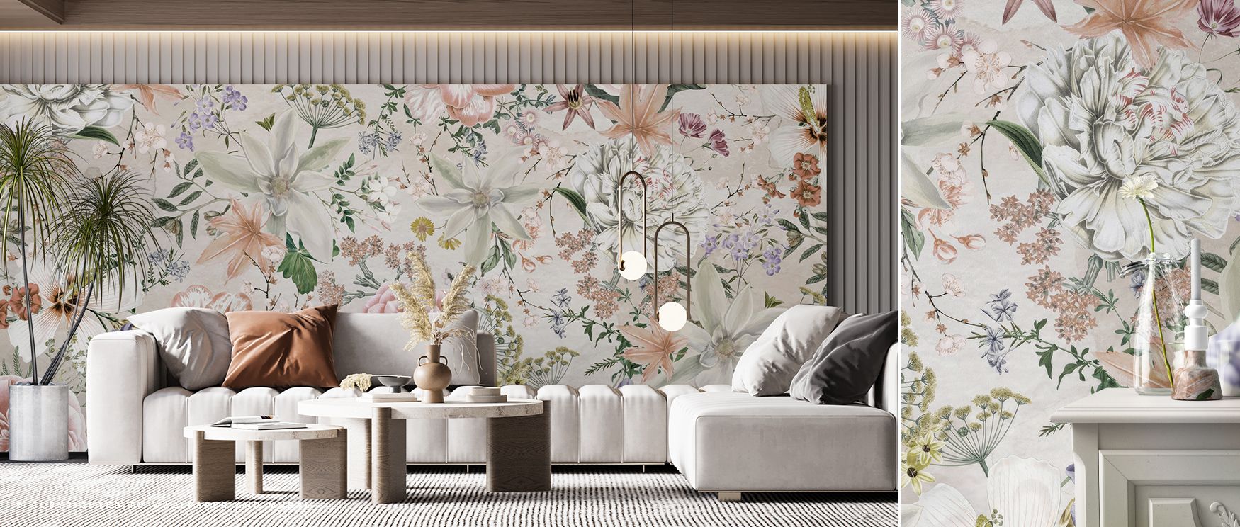 Through refined rhythm, Flowers and Stripes Wallpaper enriches interiors with elegance. Its floral and stripe patterns suit kitchens or bedrooms, providing balance. The design thrives on sophistication, offering atmosphere of calm charm. It uplifts daily 