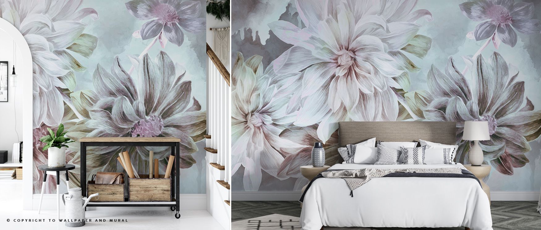 Blossoms thrive in Focus on the Dahlia Wallpaper, tones radiating beauty across interiors. Suitable for kitchens or studies, it enriches mood naturally. The design inspires reflection while celebrating charm. It transforms walls into artistic backdrops, u