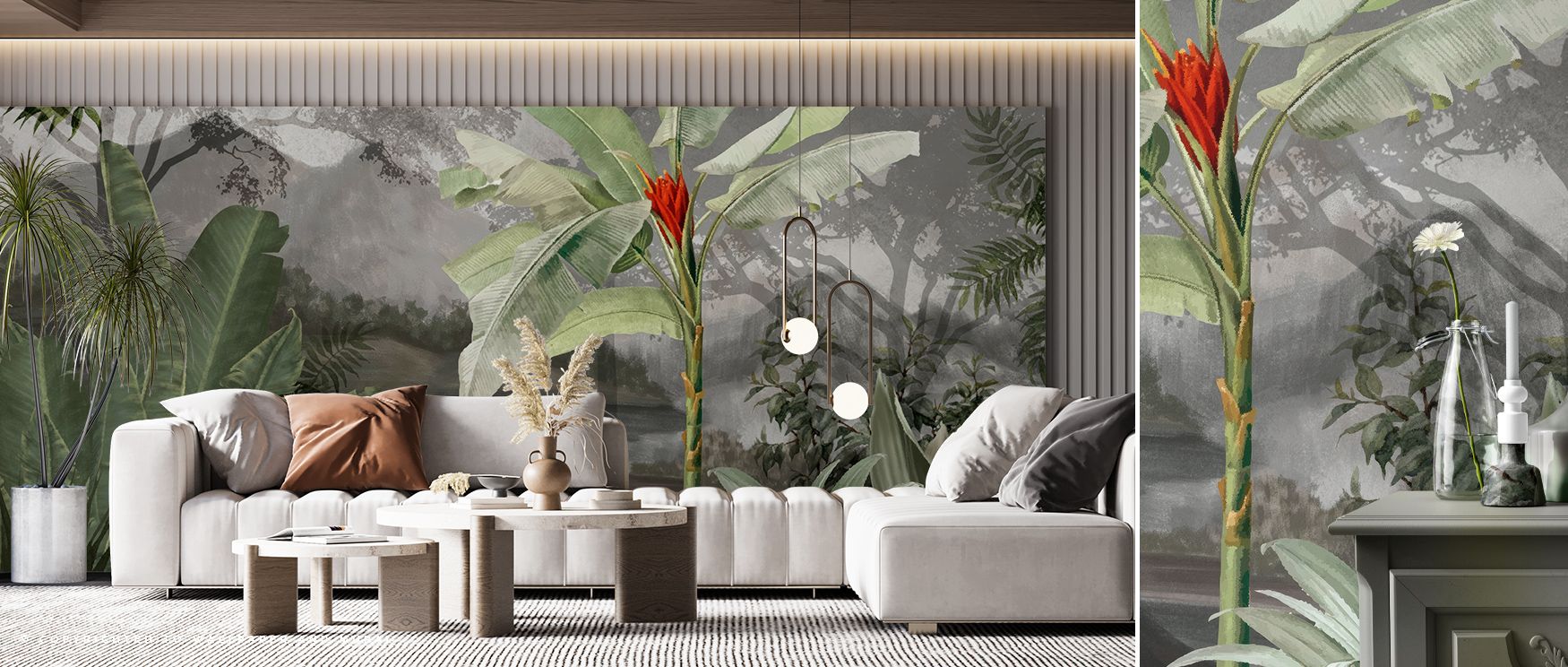 Forbidden Fruit Wallpaper beams warmth, exotic patterns enriching interiors naturally. Its tones suit kitchens or offices, offering vibrancy. The design thrives on artistry, uplifting spaces with charm. It transforms walls into reflections of culture, ens