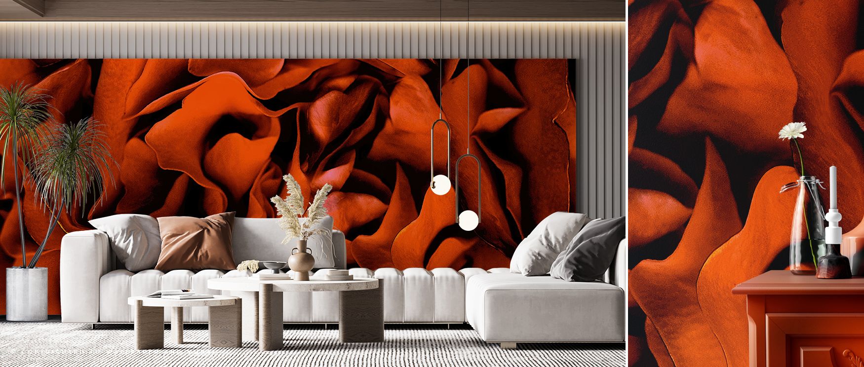 Calm rhythm defines Fragrant Labyrinth Wallpaper, patterns arranged with artistry. Bedrooms or reflective spaces thrive under its tones. The design thrives on balance, uplifting mood while weaving decorative charm. It enriches interiors with sophisticatio
