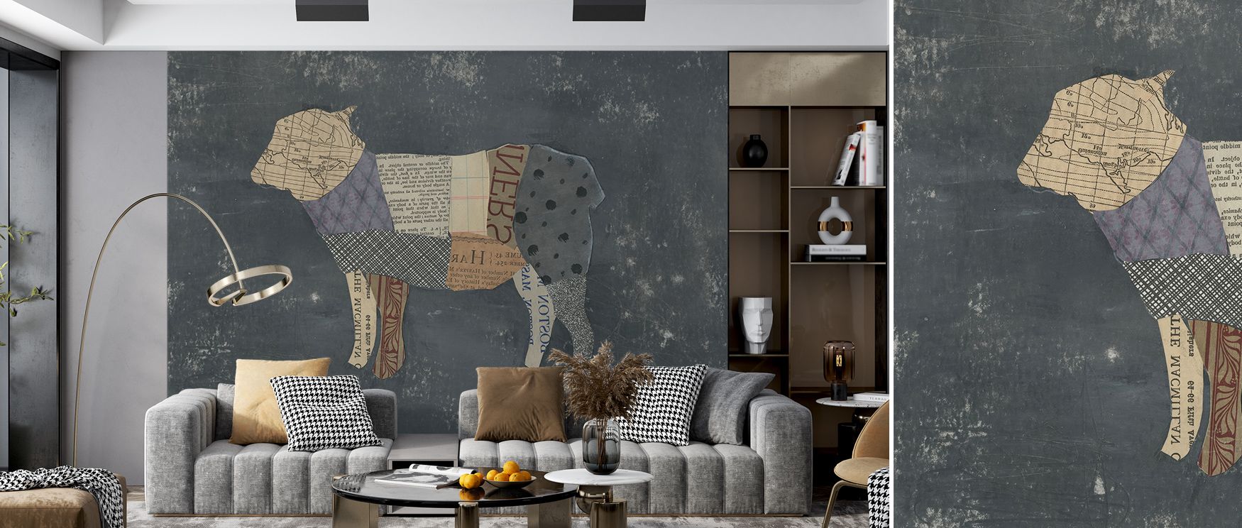 From the Butcher Dark IV Wallpaper beams rustic elegance, motifs weaving charm into interiors. Its tones suit kitchens or studies, uplifting mood with balance. The design thrives on heritage artistry, enriching walls naturally. It uplifts homes with warmt