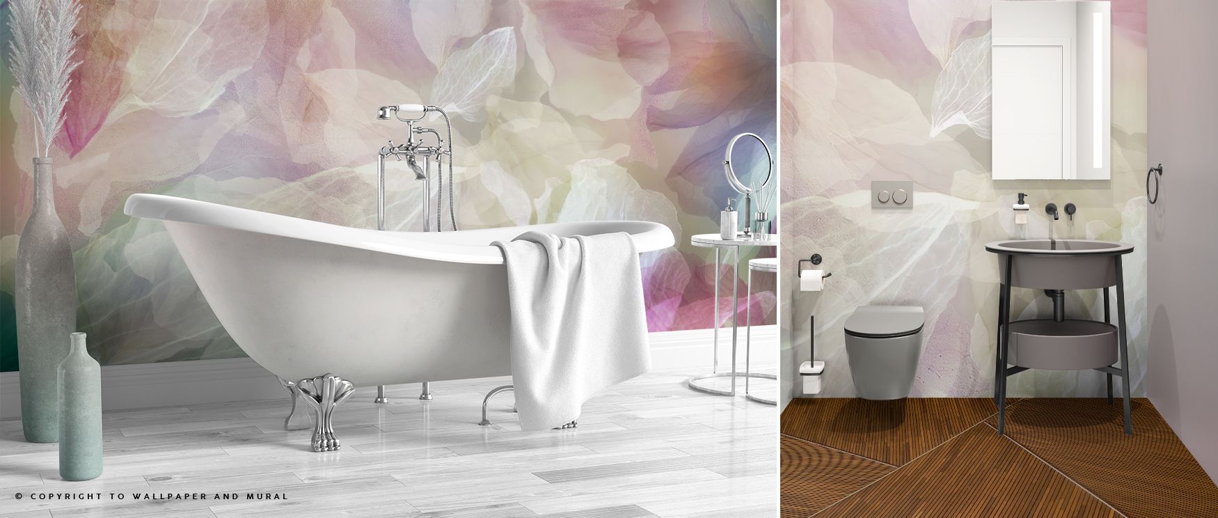 Garden in The Clouds Wallpaper radiates calm charm, tones balancing clouds and gardens. Bedrooms or reflective spaces thrive under its imagery. The design thrives on natural presence, uplifting mood gracefully. It enriches interiors with artistry, ensurin