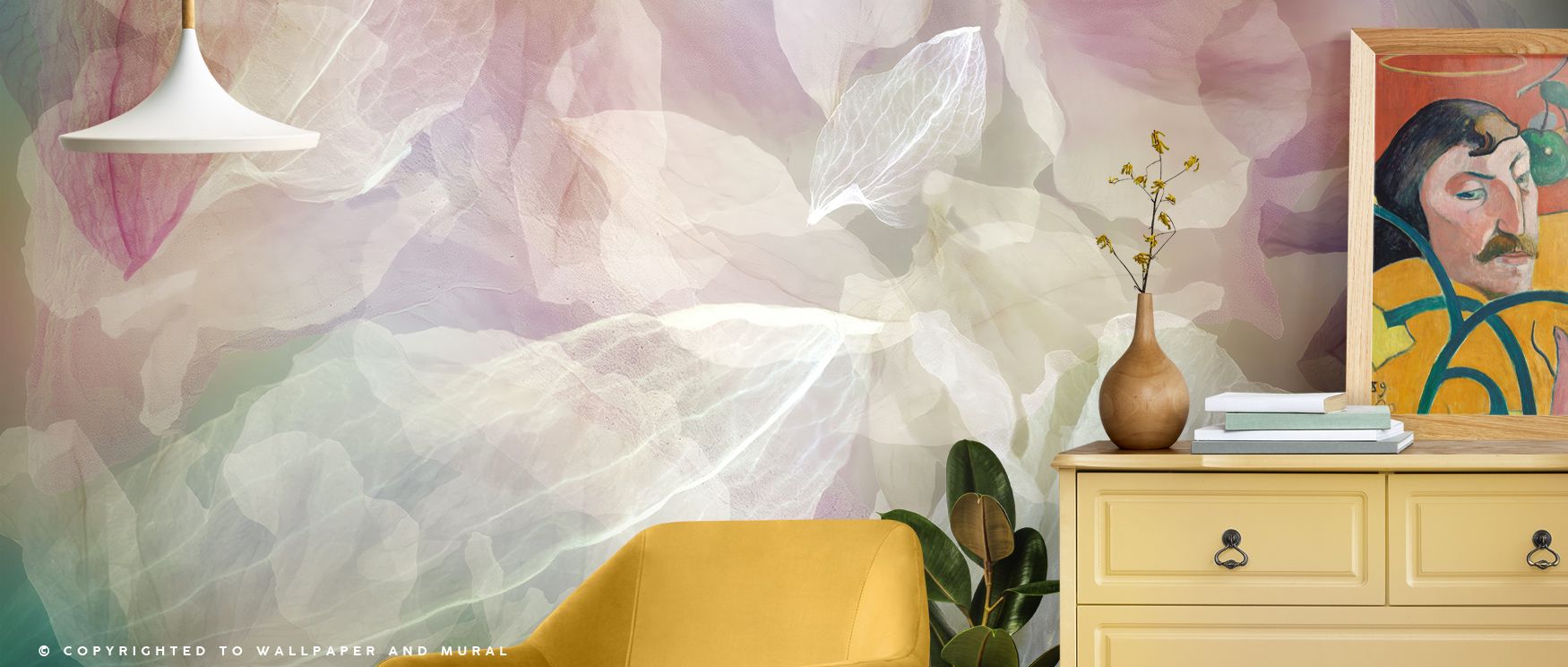 With peaceful tones, Garden in The Clouds Wallpaper enriches interiors gracefully. Its motifs suit bedrooms or studies, uplifting mood naturally. The design thrives on charm, weaving serenity into walls. It enhances daily life, ensuring homes resonate wit