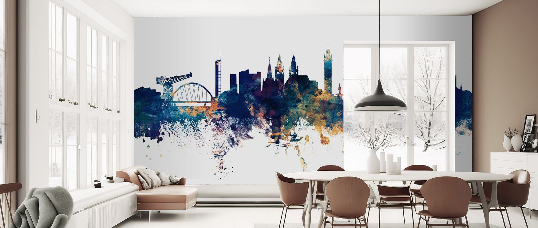 Through urban detail, Glasgow Scotland Skyline Blue & Bronze Wallpaper beams heritage. Its tones suit kitchens or reflective areas, uplifting mood naturally. The design thrives on artistry, weaving culture into homes. It enriches daily life gracefully, of