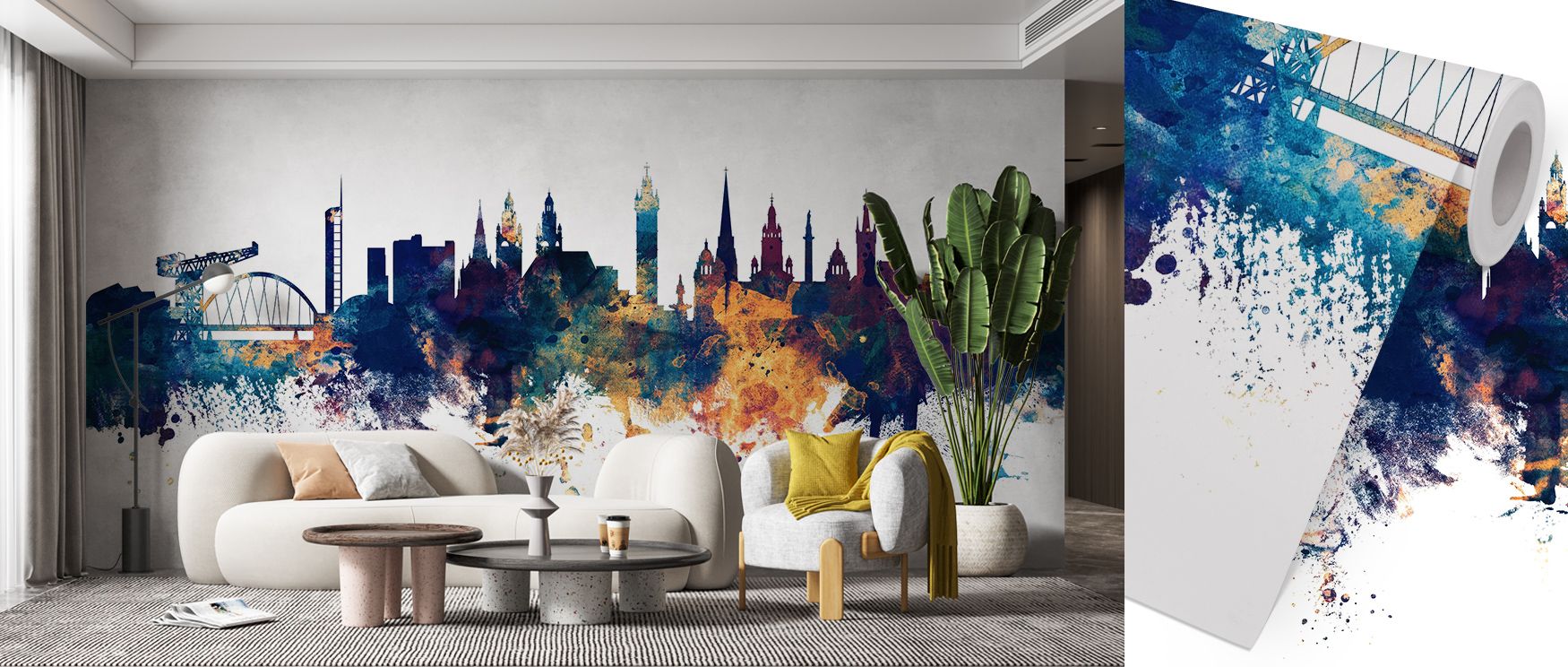 With refined rhythm, Glasgow Scotland Skyline Blue & Bronze Wallpaper beams charm. Its tones enrich kitchens or lounges, uplifting mood naturally. The design thrives on heritage imagery, weaving artistry into homes. It transforms interiors gracefully, ens