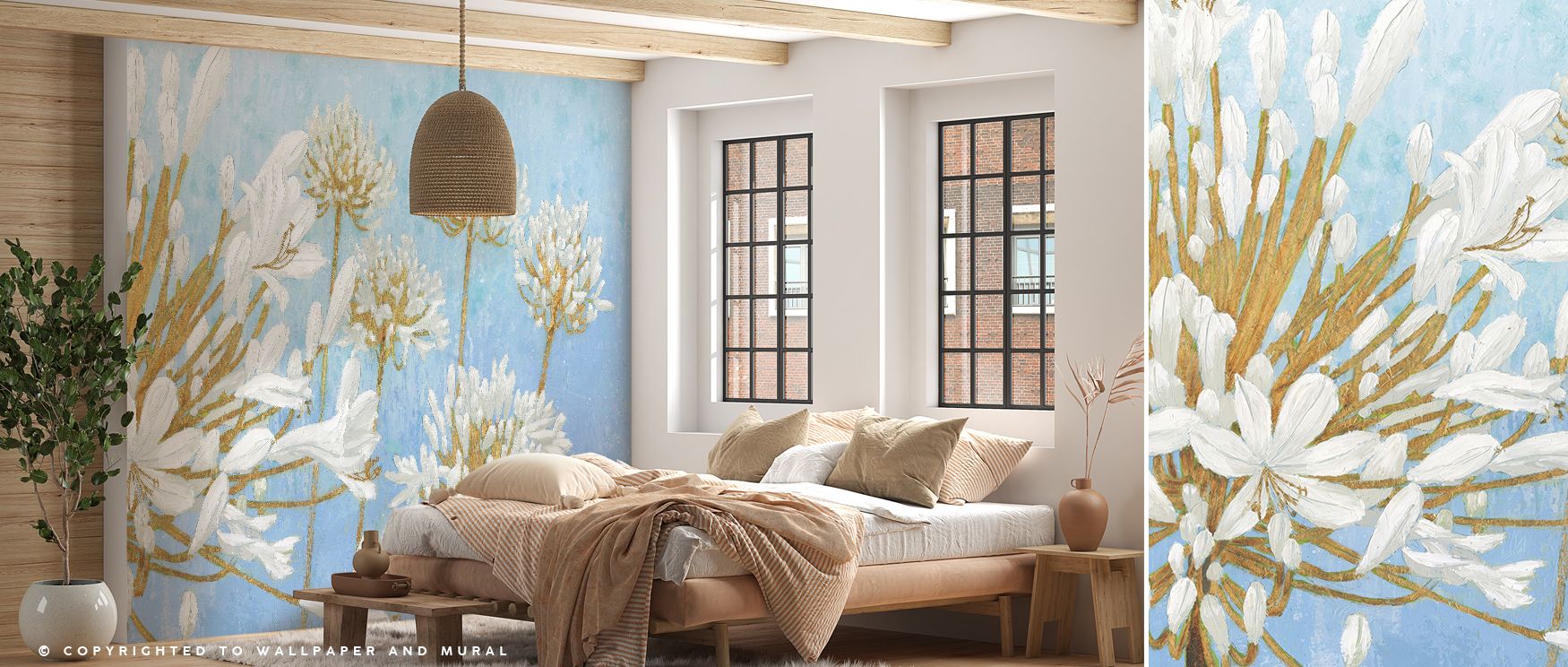 Through golden imagery, Golden Spring Wallpaper beams freshness. Its tones suit kitchens or reflective corners, uplifting mood gracefully. The design thrives on rhythm, weaving charm into walls. It enriches interiors daily, ensuring spaces resonate with b