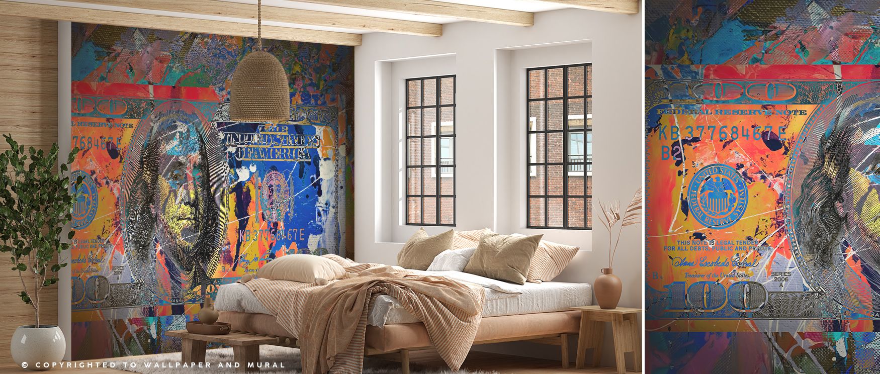 Grunge $100 Dollar Bill Wallpaper radiates creativity, tones weaving bold imagery. Suitable for reflective corners or lounges, it uplifts mood naturally. The design thrives on rhythm, weaving grit into walls. It enriches daily environments gracefully, ens